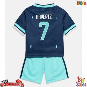 Germany Kai Havertz #7 Replica Away Stadium Kit for Kids World Cup 2026 Short Sleeve (+ pants)